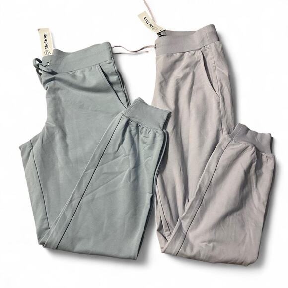 Two brand new pairs of joggers lot XS Womens grey and pink NWT - Picture 1 of 2